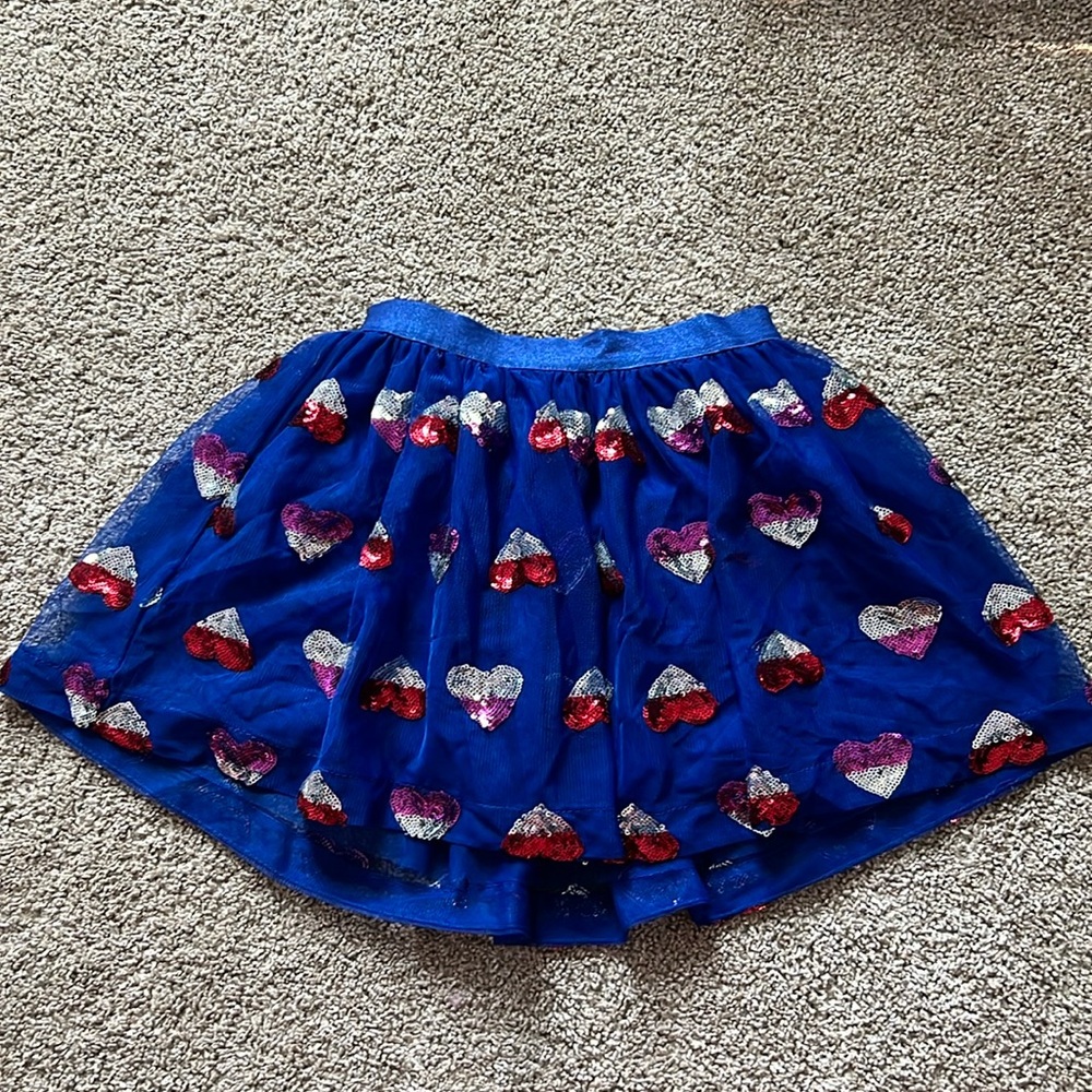 Cat & Jack Sequin Heart skirt
